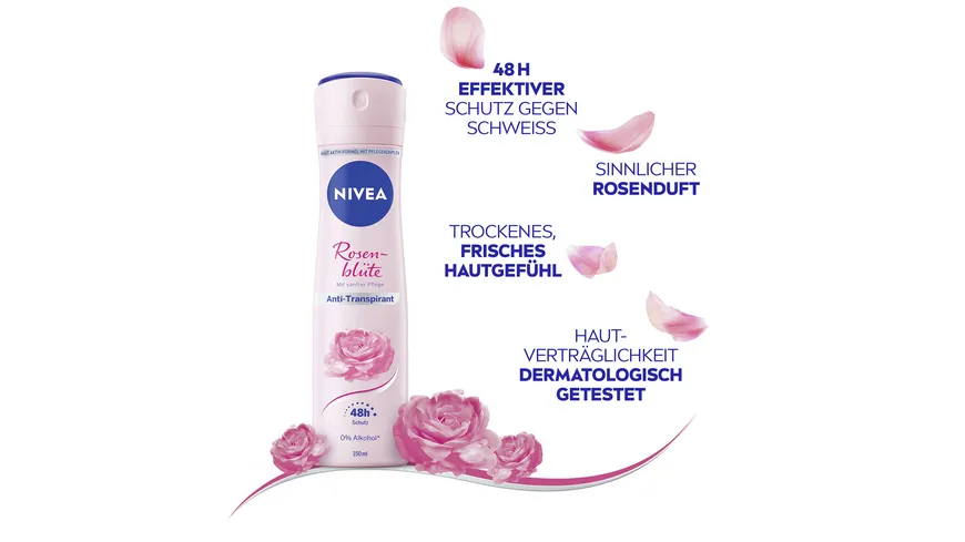 NDEO Spray Rosenblüte Anti-Transpirant 150 ml