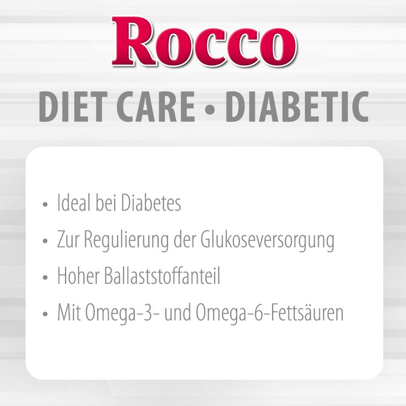 Rocco Diet Care Diabetic Huhn & Rind mit Reis 400 g