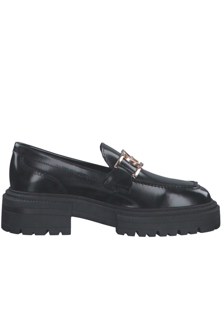 TAMARIS Sportliche Slipper schwarz