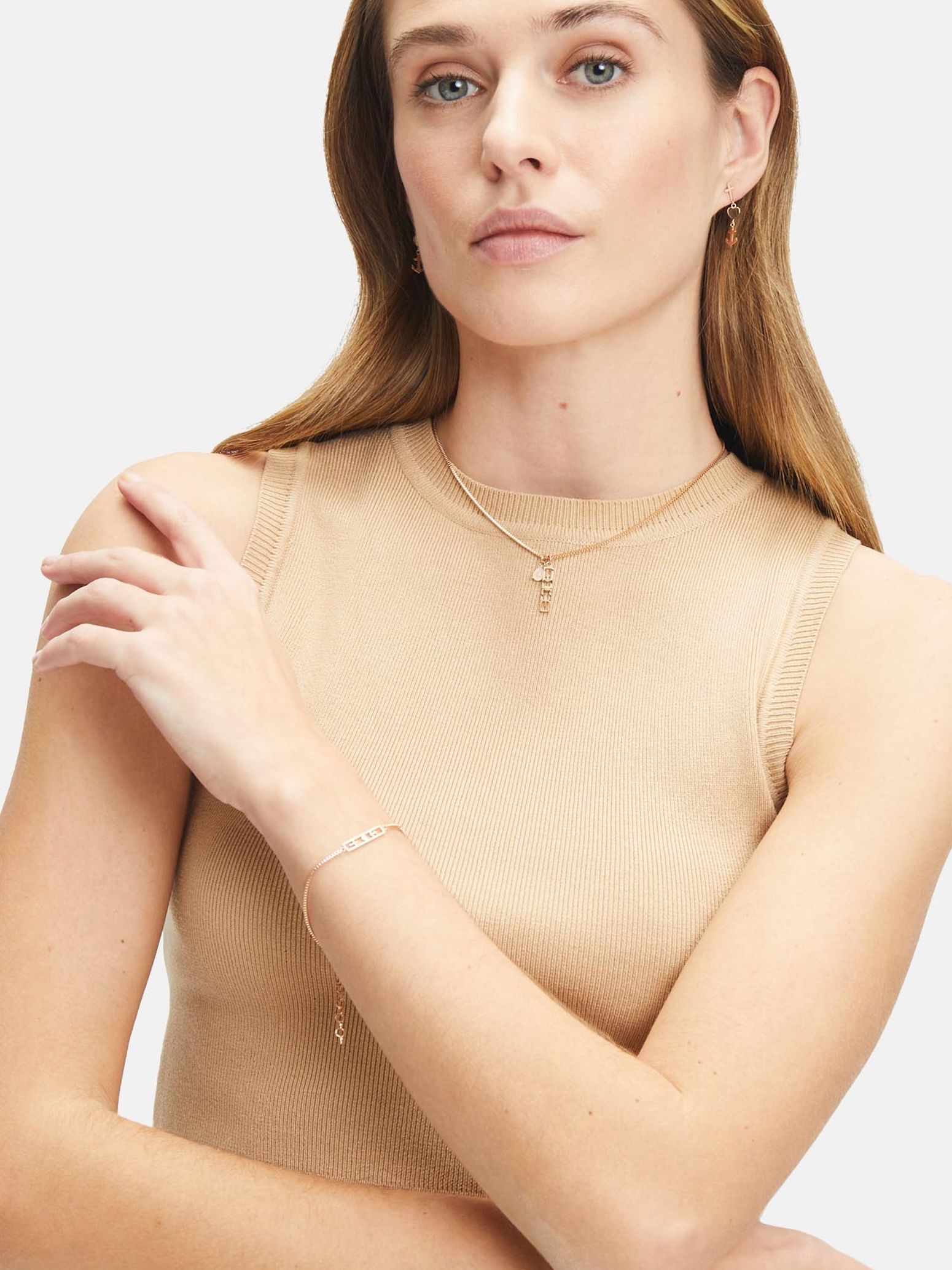 Collier - or rose