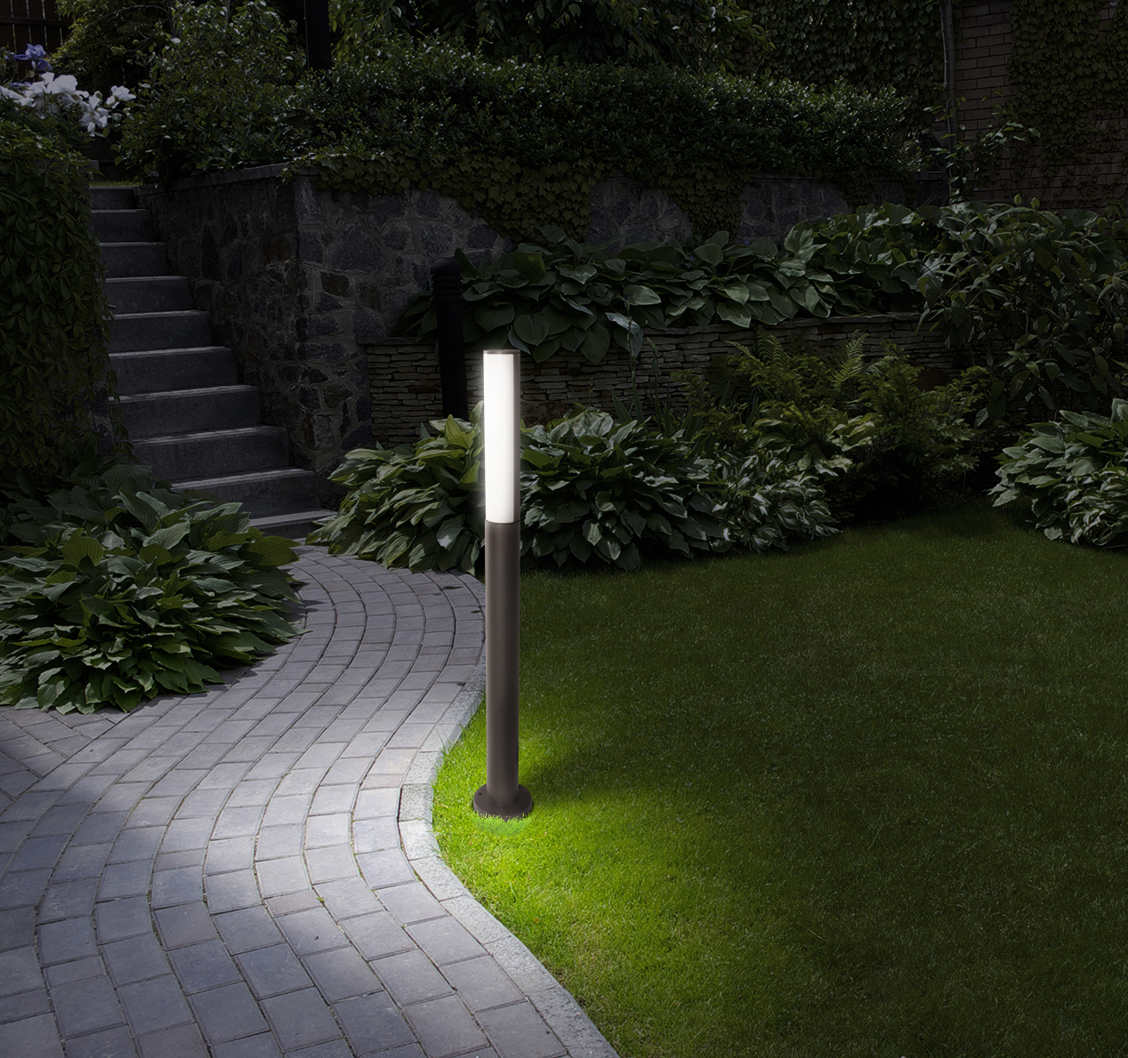 Näve Leuchten LED Außen Stehleuchten 