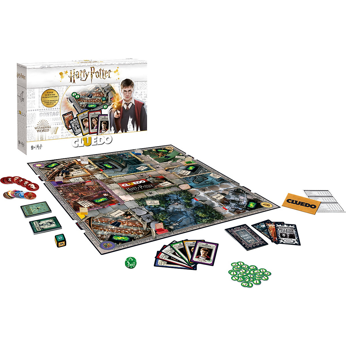 Cluedo - Harry Potter (neues Design in Weiß)