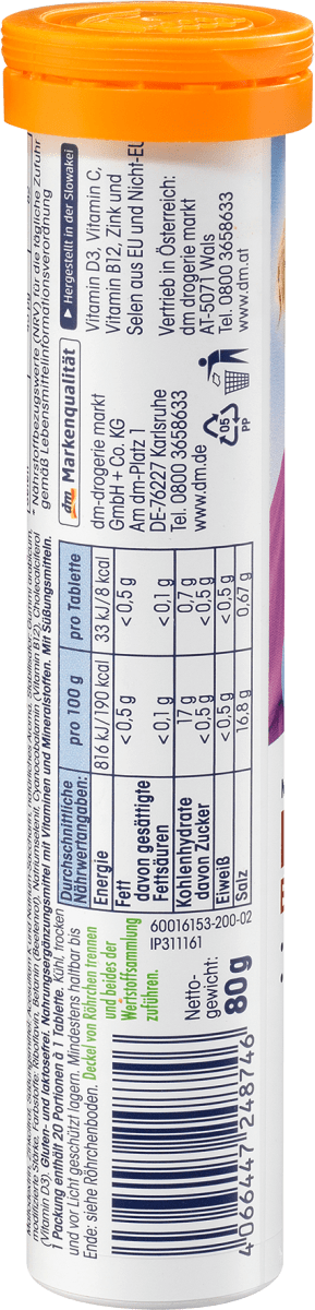 Immun Fit Brausetabletten 20 St., 80 g
