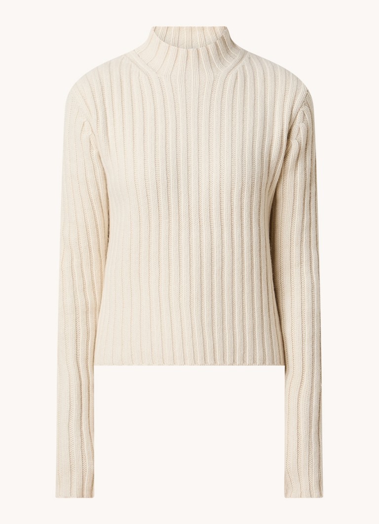 Maglione TOTEME a maglia grossa in misto cashmere con collo alto