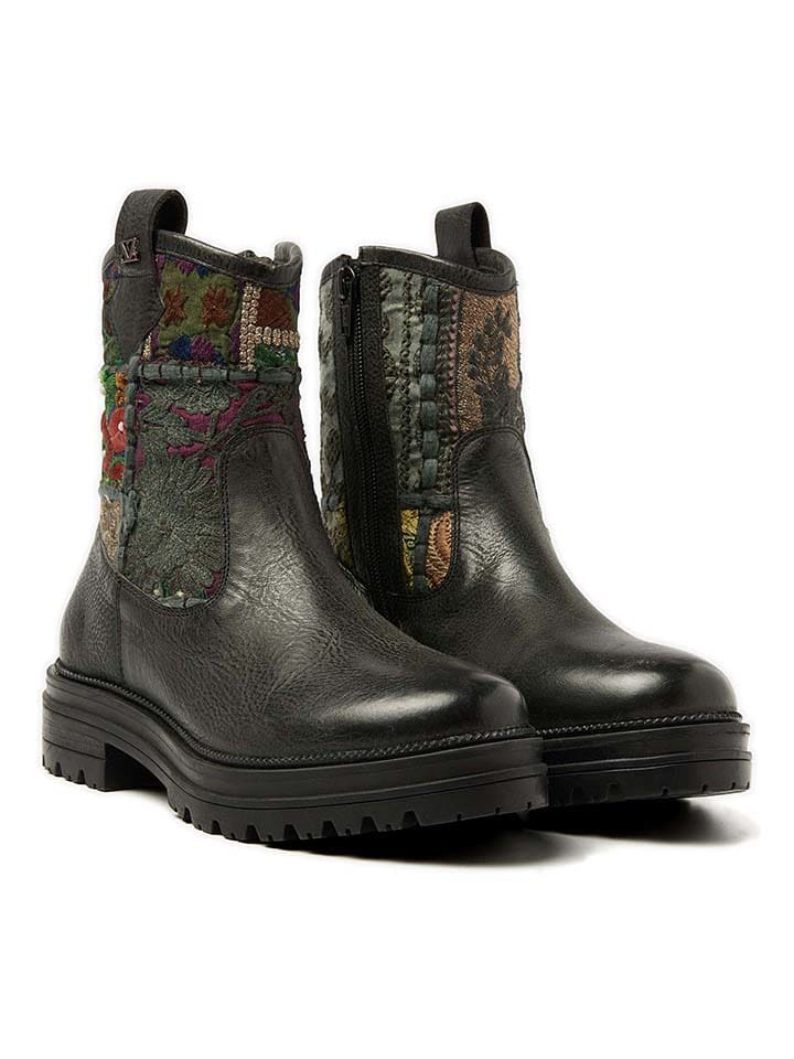 Lazamani Boots in Schwarz/ Bunt günstig kaufen