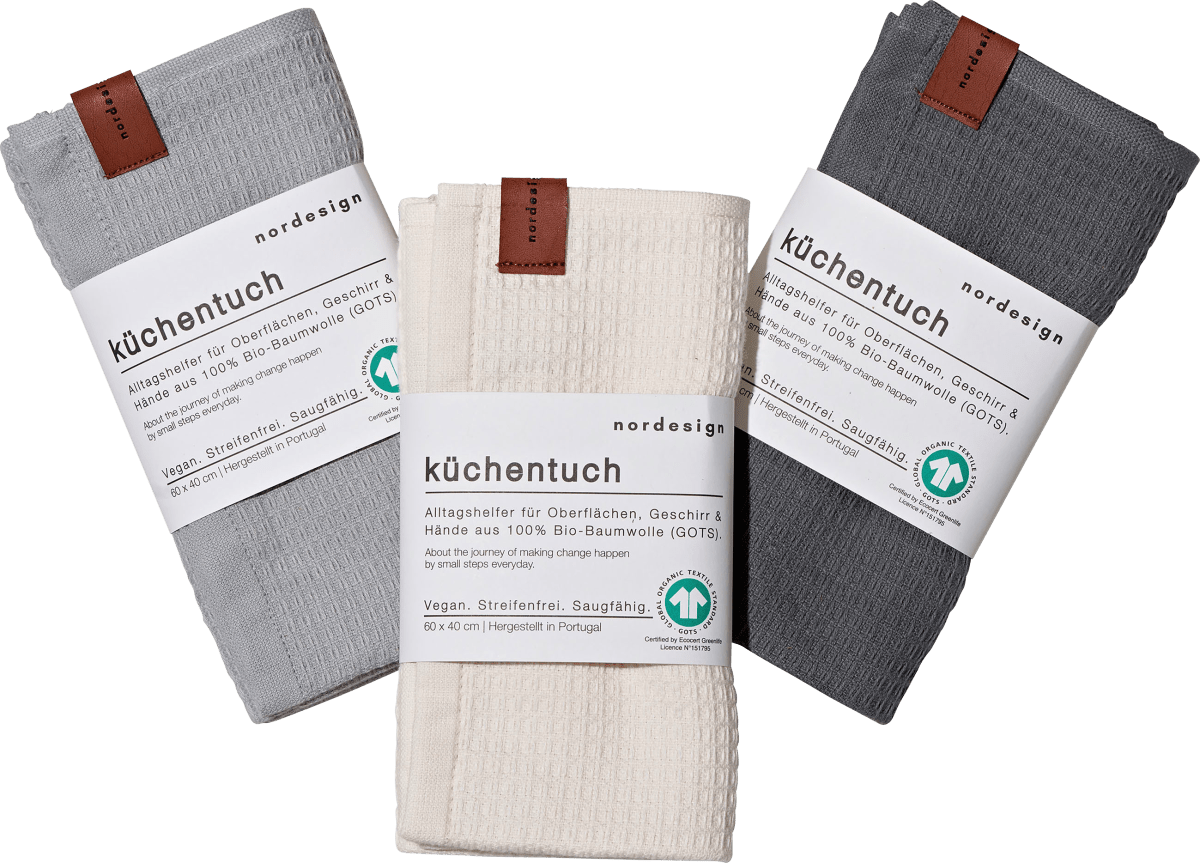 Küchentuch 100 % Bio-Baumwolle, 1 St