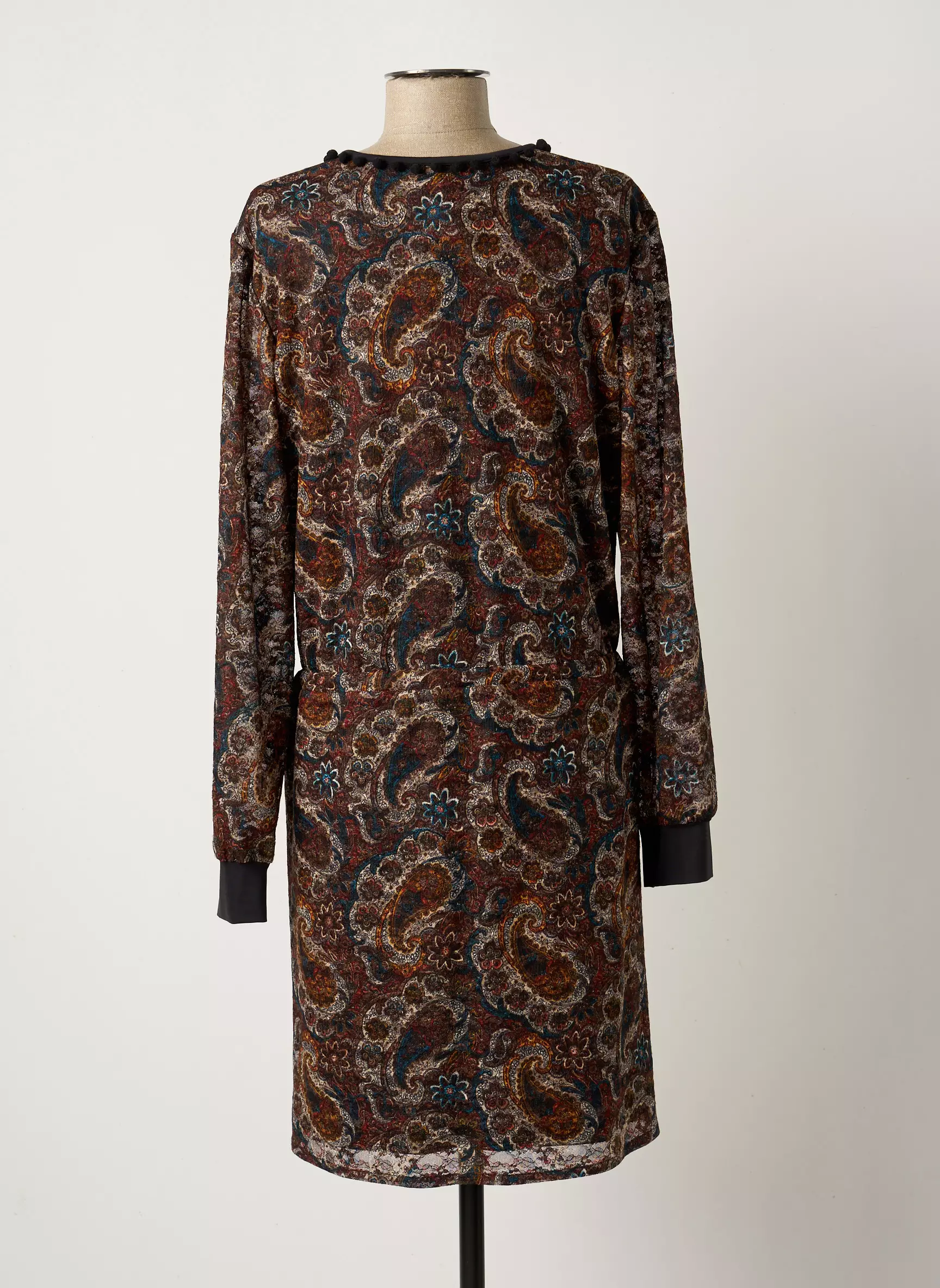 Nathalie Chaize Robes Mi Longues Femme couleur marron