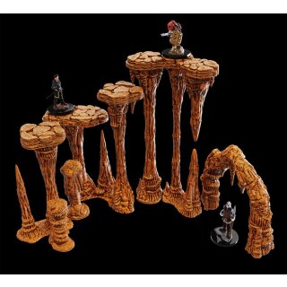 WarLock Tiles: Accessory - Stalactites & Stalagmites