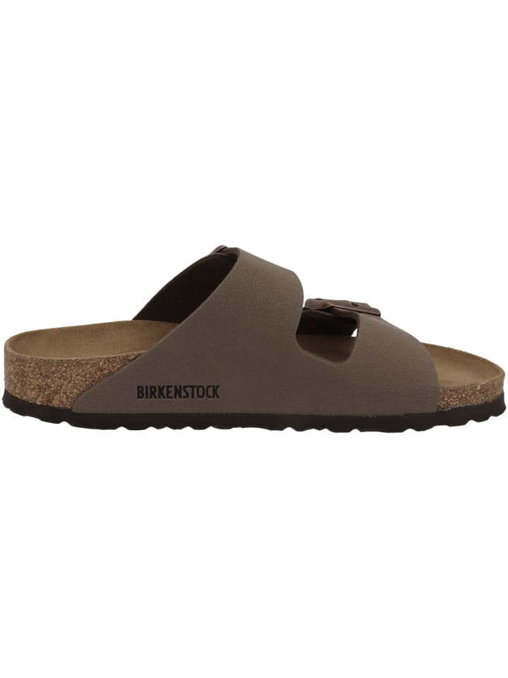 Birkenstock Sandale Arizona Birko-Flor Nubuk schmal in braun günstig kaufen