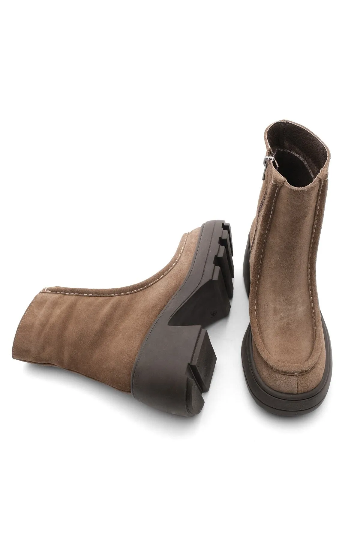 Marjin  Stiefelette - Braun - Blockabsatz