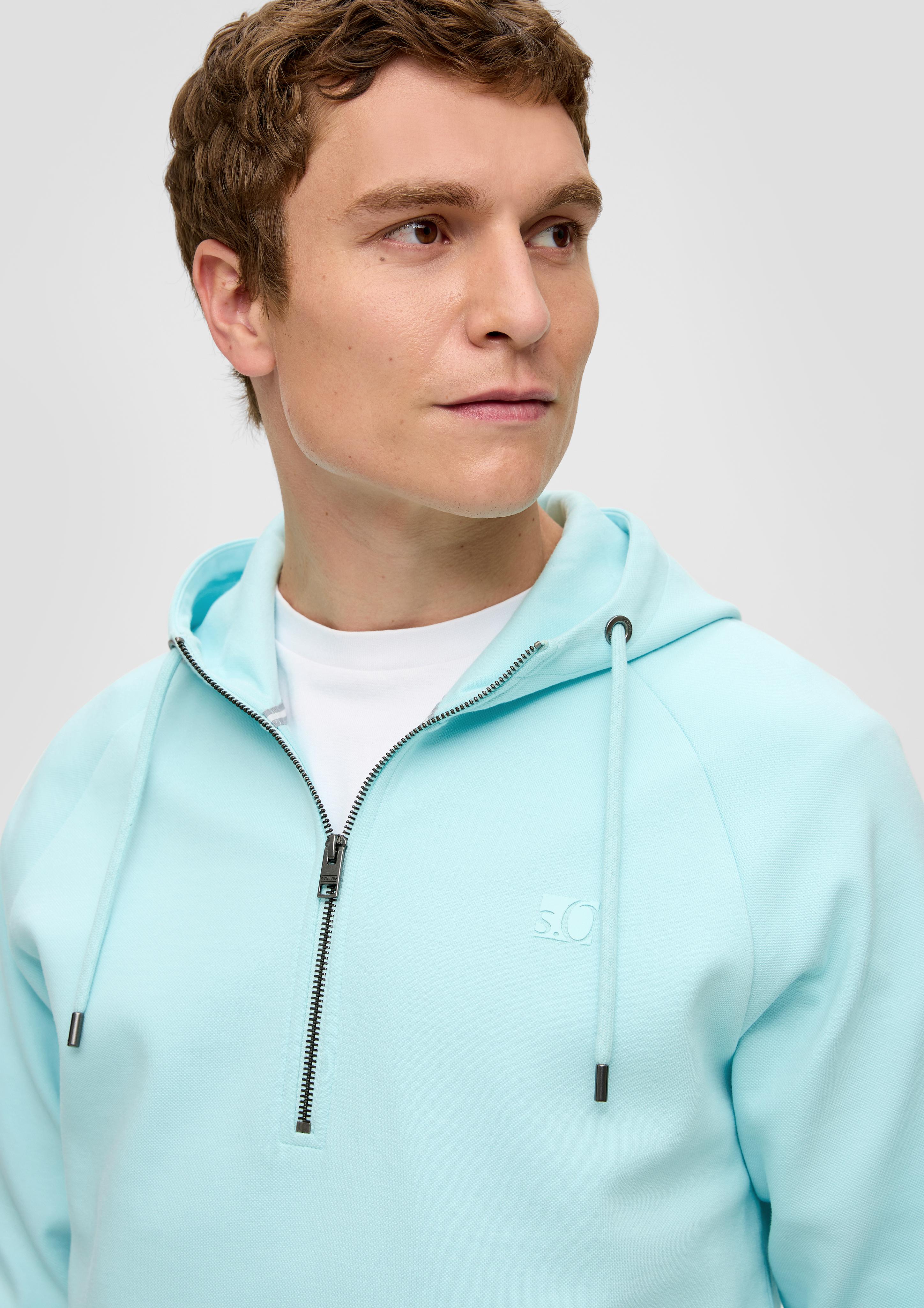 Hoodie-Sweatshirt aus Baumwollmix  2143948-6040