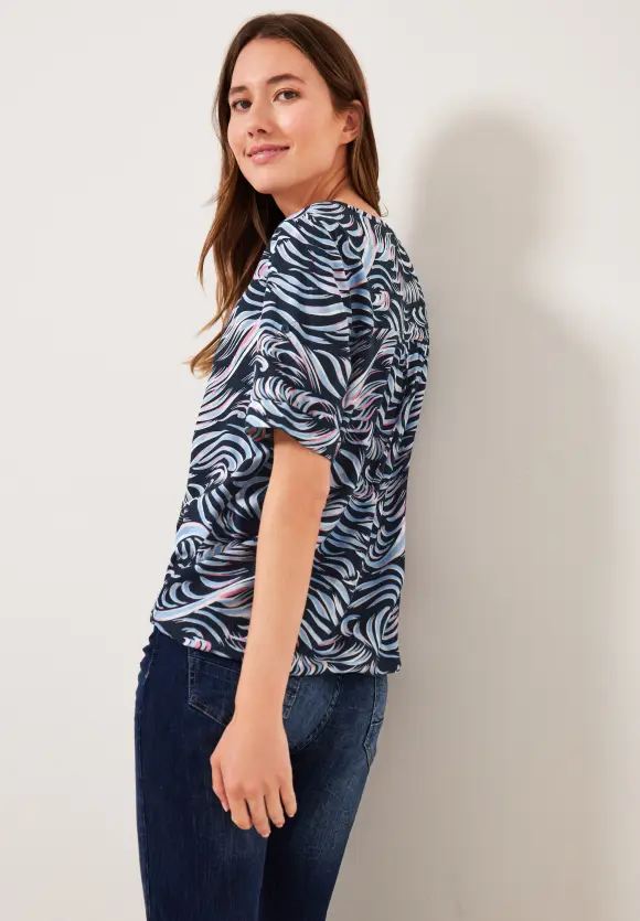 CECIL Print Viskose Bluse