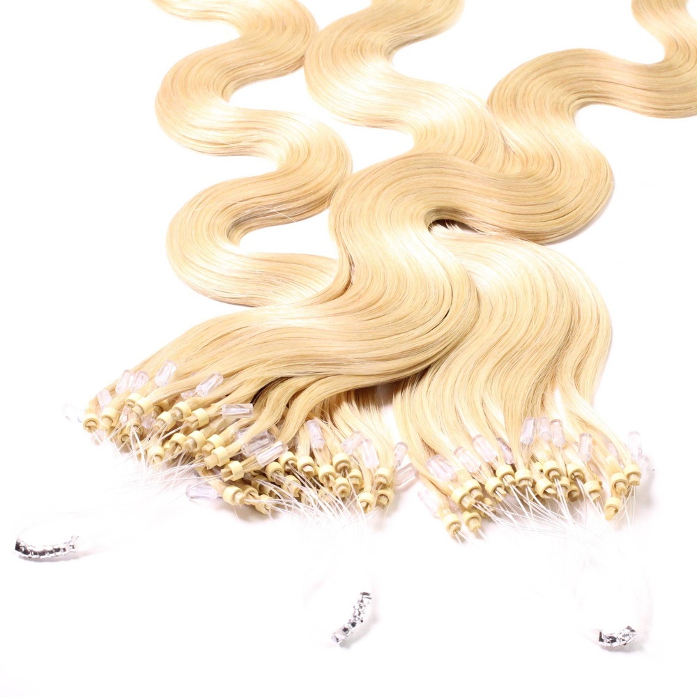 hair2heart Extensions à froid cheveux naturels #22 Blond doré 1g extensions