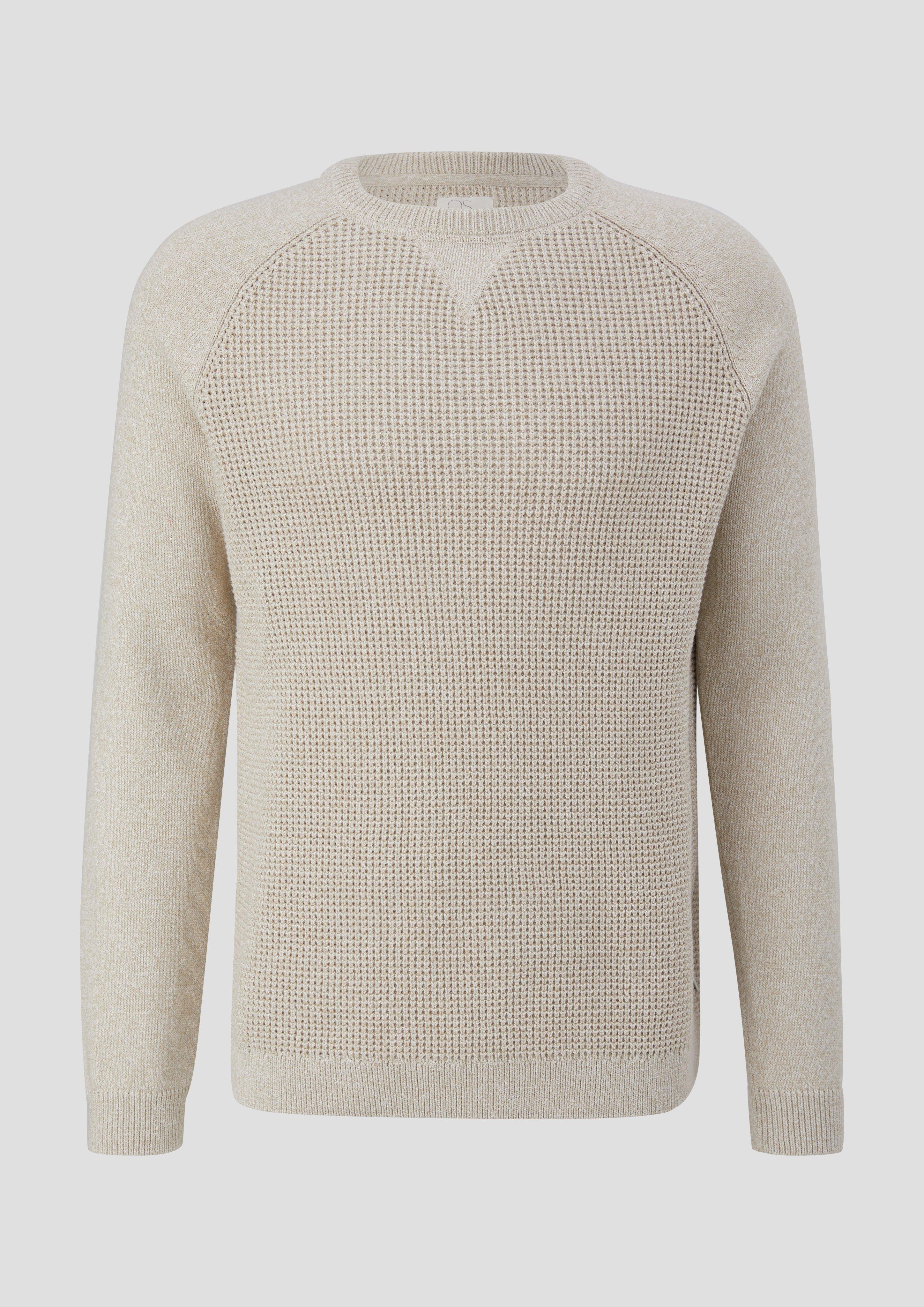 Strickpullover mit Raglanärmeln  2145183-81W0