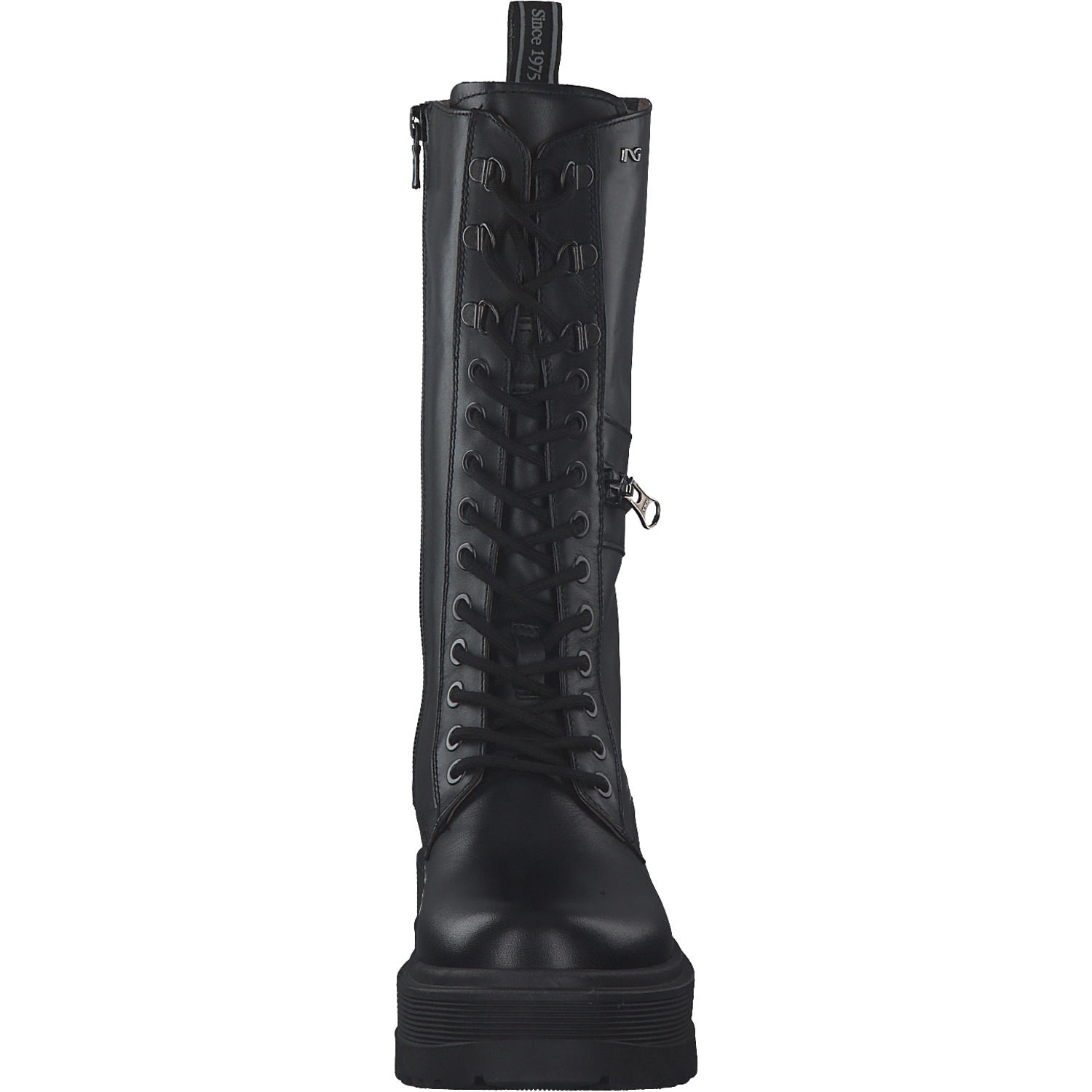 NeroGiardini I117147D, Schnürstiefeletten, Damen, Schwarz