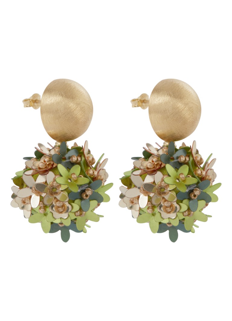 Σκουλαρίκια LOTT. gioielli Flower Globe με πούλιες