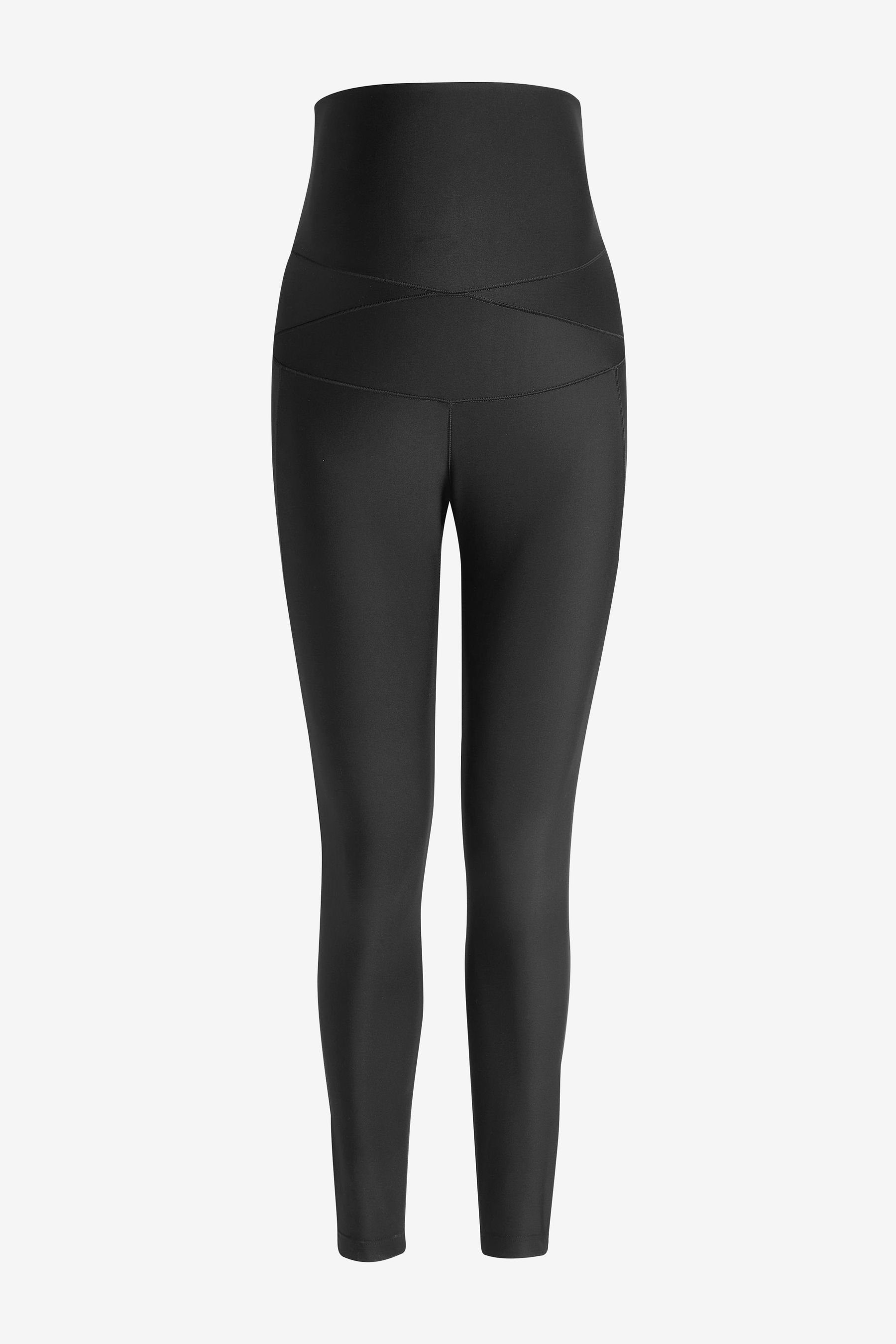 Next Umstandsleggings 2-in-1 Sportleggings mit Überbauchbund (1-tlg)