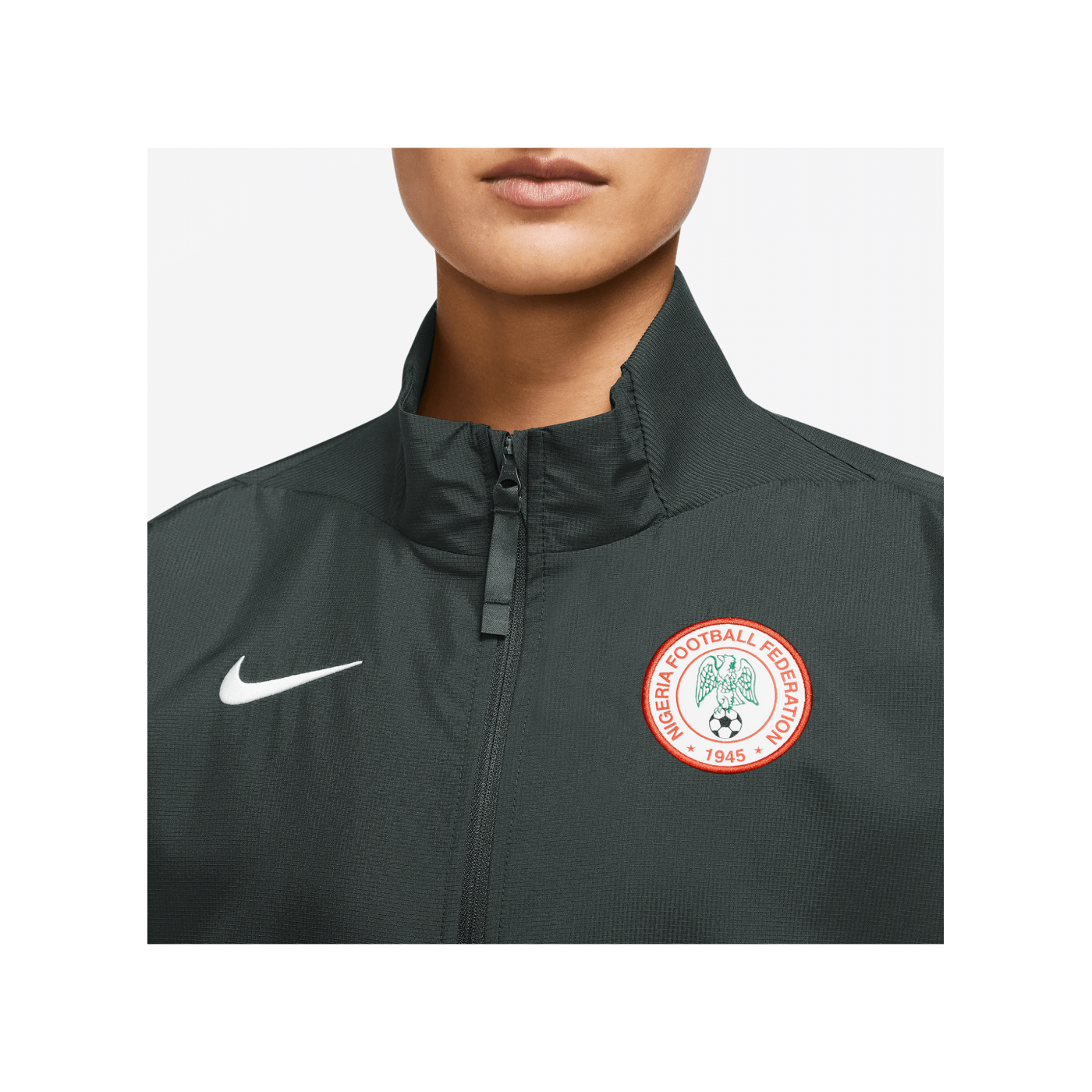 Nike Nigeria Anthem Jacke Damen Grün F382