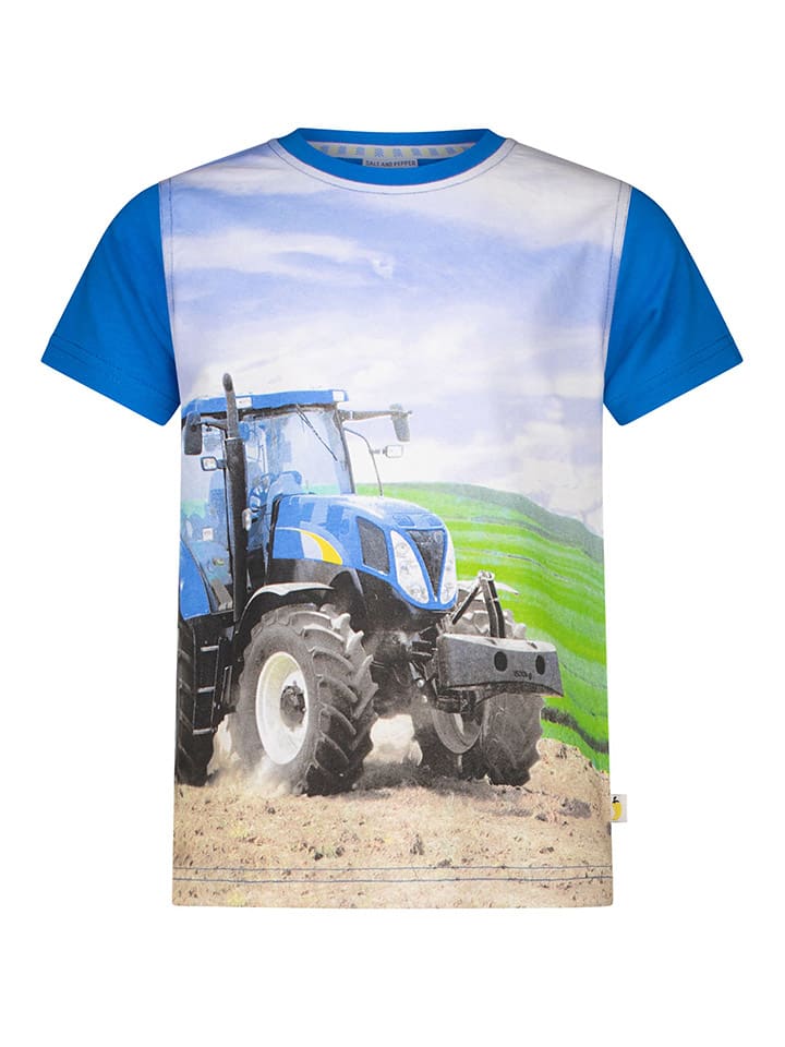Salt and Pepper Shirt in Blau günstig kaufen