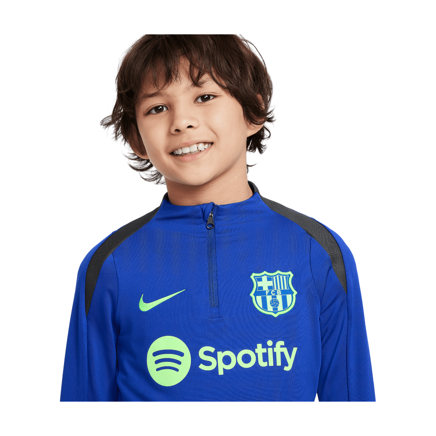 Nike FC Barcelona Strike Drill Top Sweatshirt 3rd Kids Blau F418