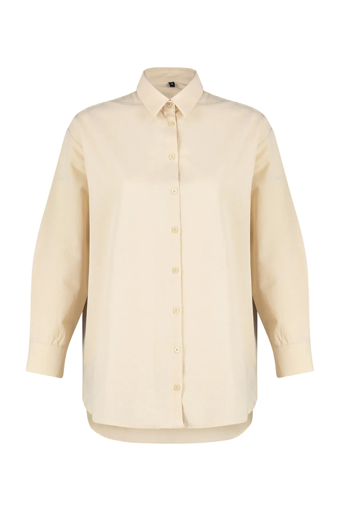 Trendyol Collection  Beige gewebtes Hemd TBESS22GO0664
