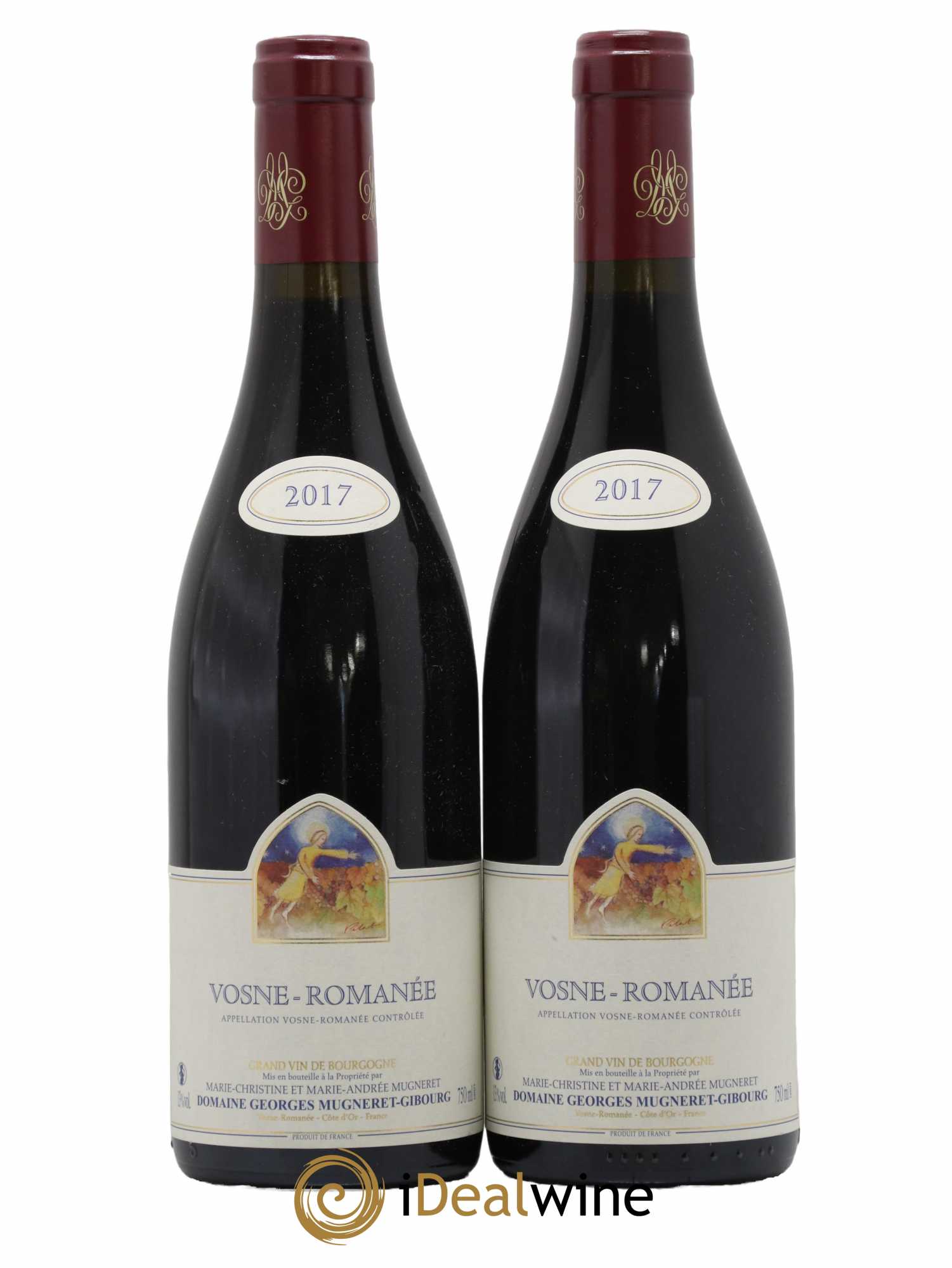 Vosne-Romanée Mugneret-Gibourg (Domaine)  2017 - Lot de 2 Bouteilles
