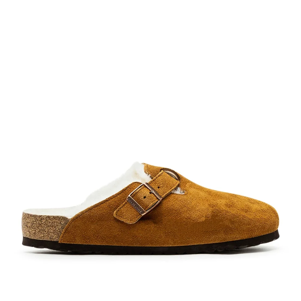 Birkenstock Boston VL Shearling 1001140 / braun