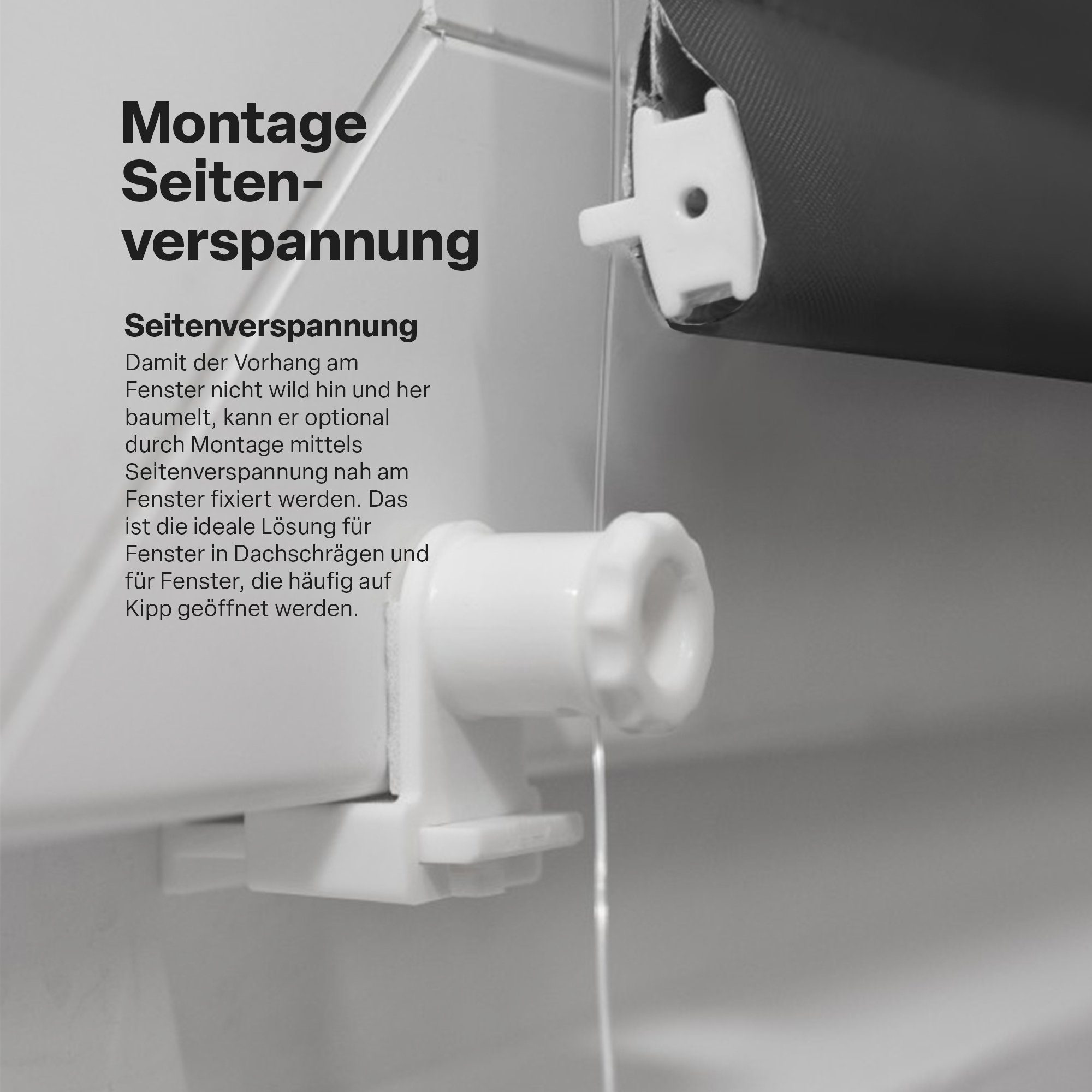 Verdunklungsrollo Thermo / Verdunklung, Bestlivings, verdunkelnd, Klemmfix, Klemmfix oder Schraubmontage, Thermorollo (60x150cm) - Verdunkelungsgardine Thermogardine