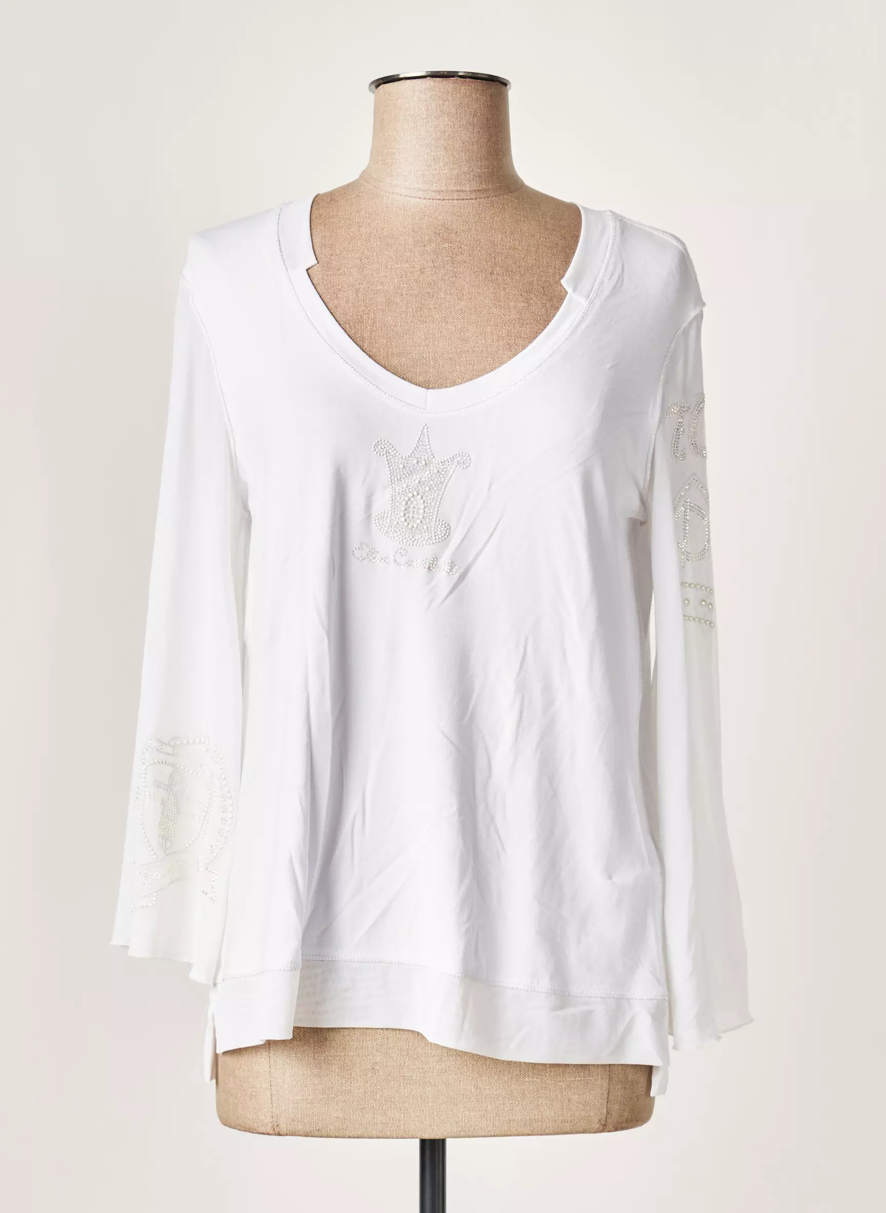 Elisa Cavaletti Tshirts Femme couleur blanc
