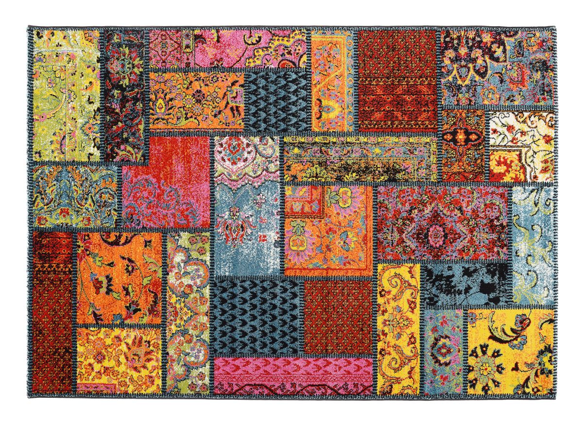 Webteppich Festival Avid Oris Multicolor 65 x 130 cm