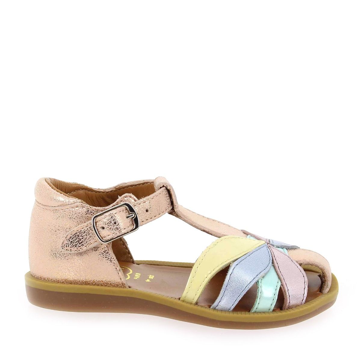 Pom d'api  POPPY OTO E23 - Nude multi