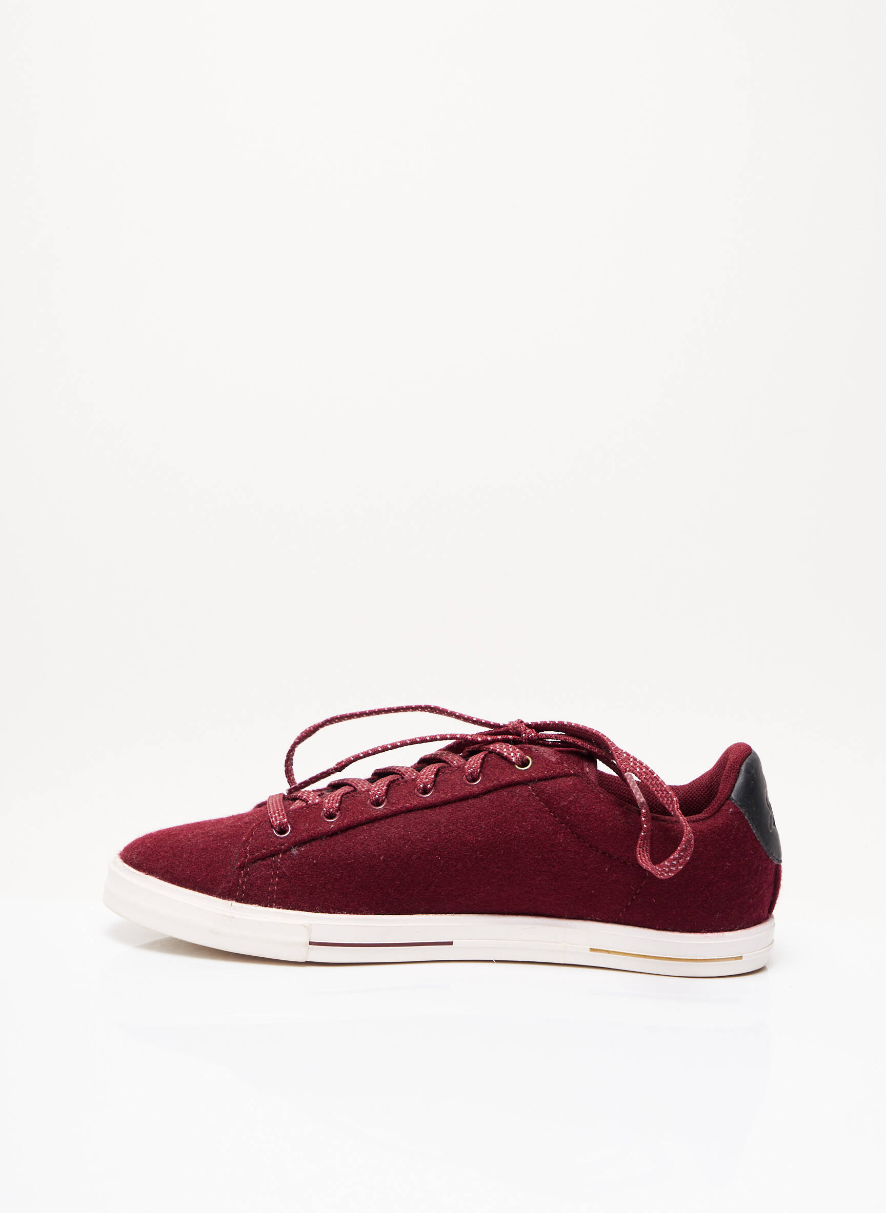 Le Coq Sportif Baskets Femme couleur rouge