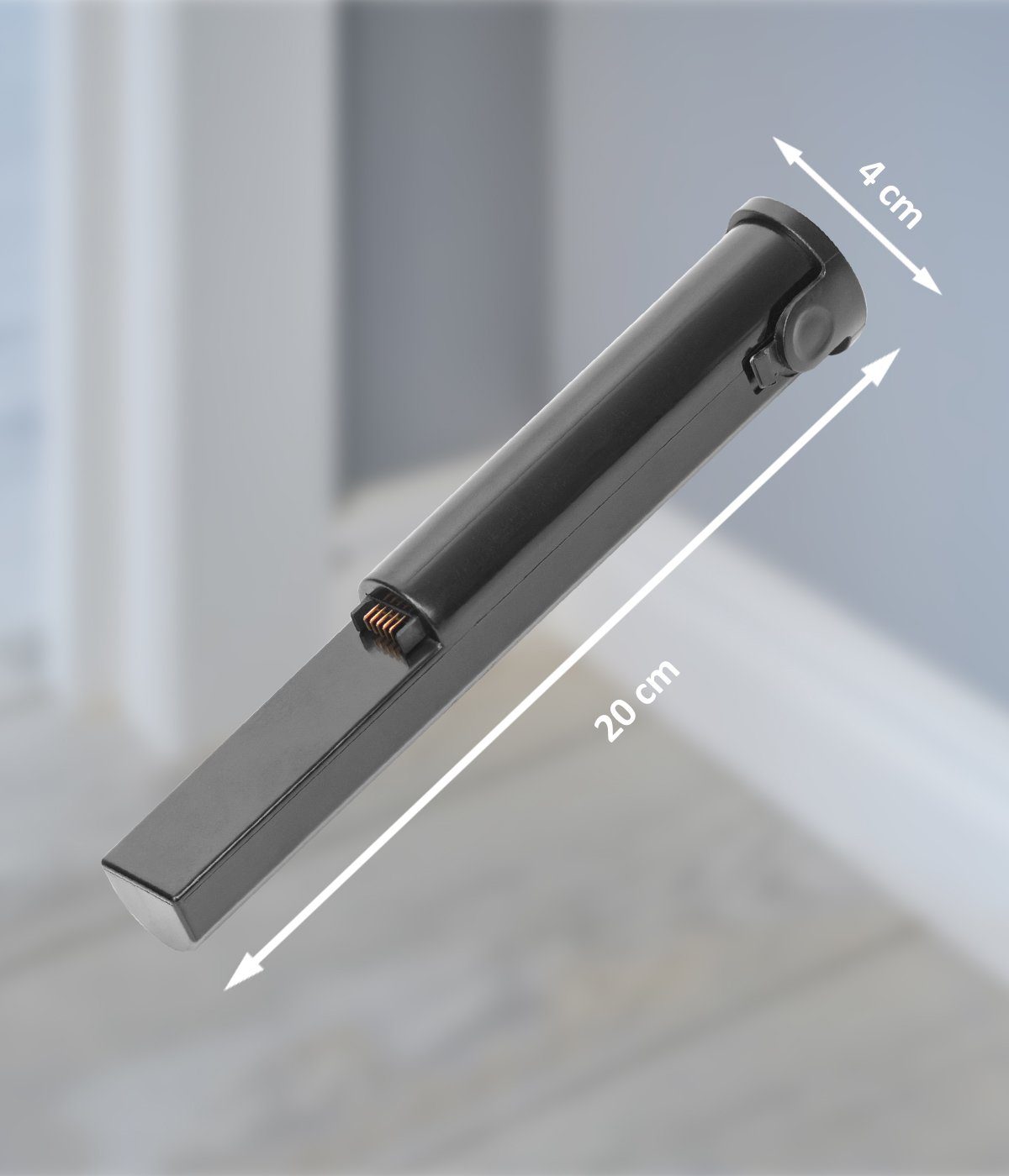 Genius Akku-Handstaubsauger INVICTUS ONE 3.0e Akkusauger Bodenstaubsauger 14-tlg. Kabellos, 120,00 W, beutellos HEPA Filter für Zuhause Auto, Akku Staubsauger 15000 Pa Aufbewahrungstation leicht