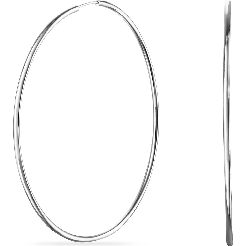 FAVS Créoles 925 Argent Boucles d'oreilles