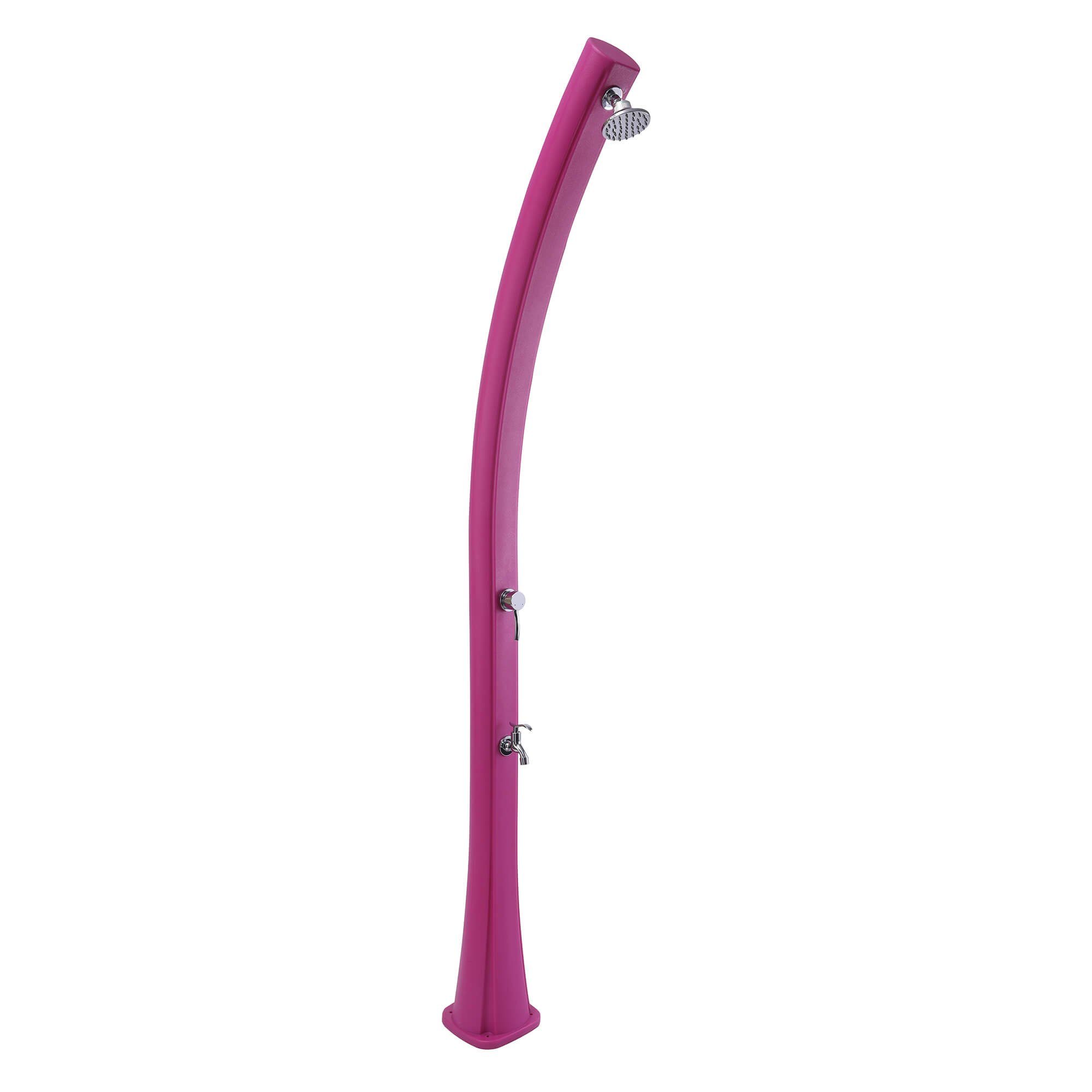 SUMMER FUN Solardusche Solar Dusche 25L pink (Komplett-Set)