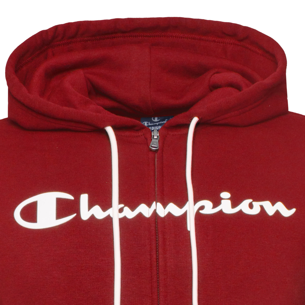 Champion Hooded Full Zip Sweatjacke rot