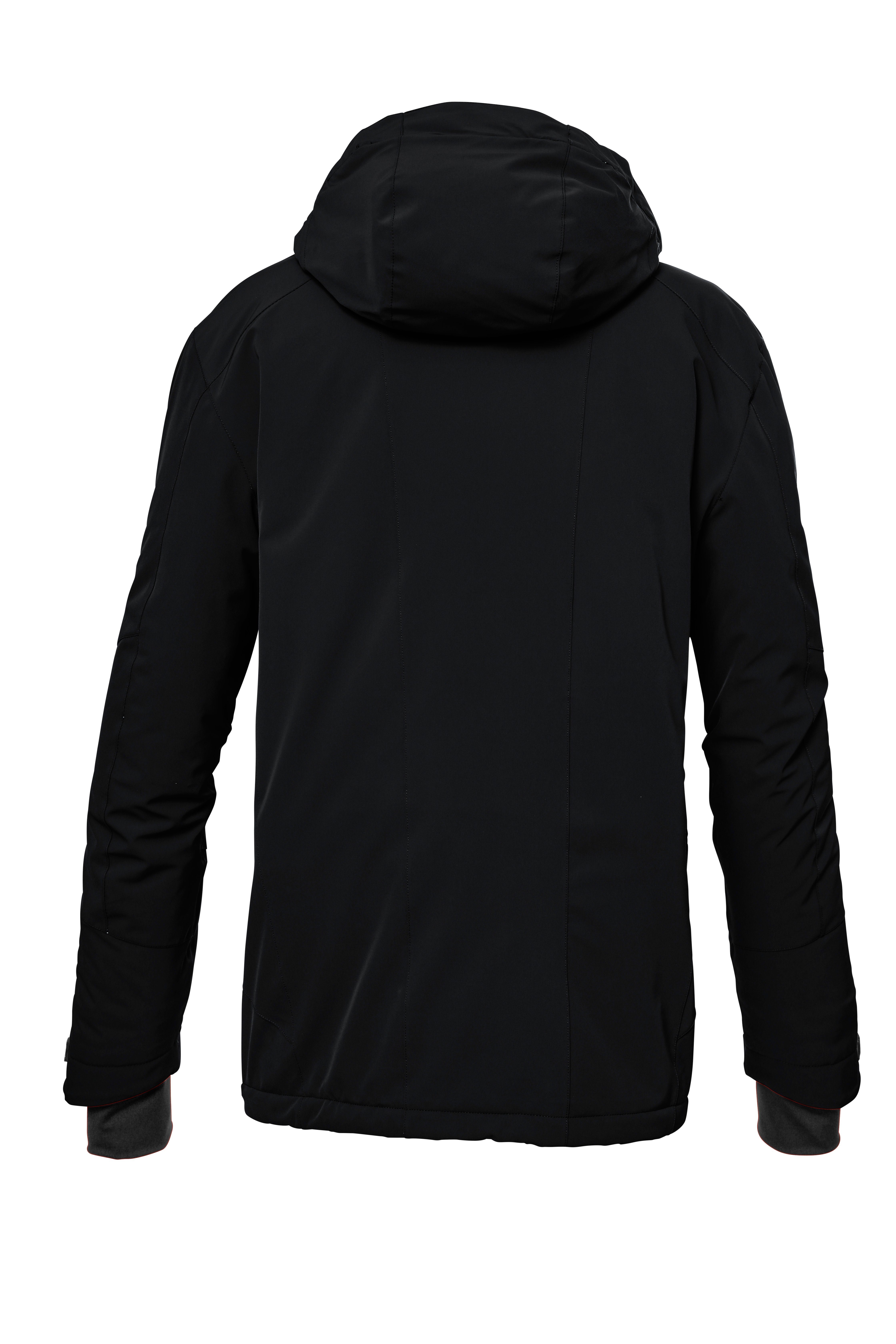 Killtec Skijacke KSW 74 MN SKI JCKT mit abnehmbarer Kapuze und Schneefang