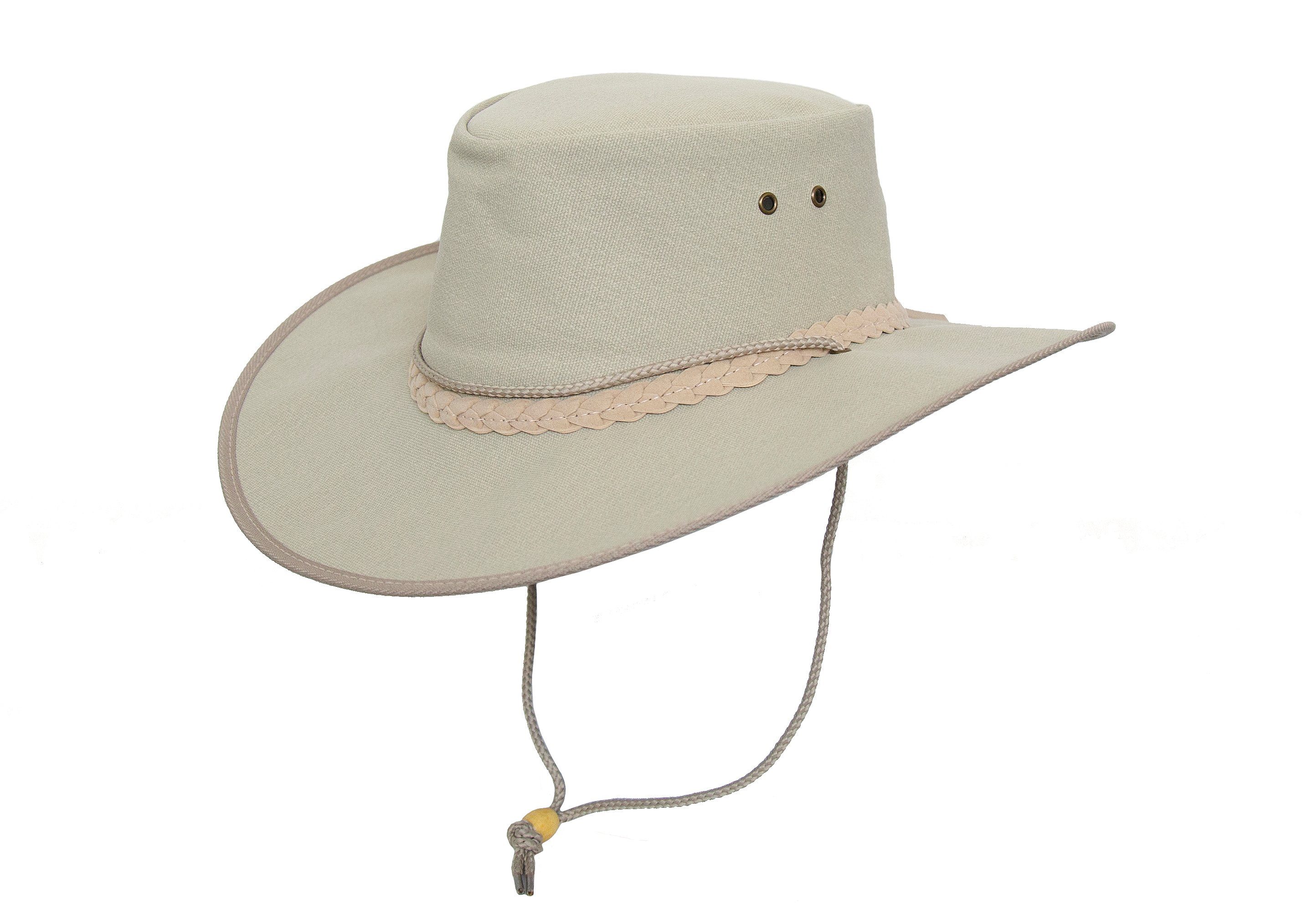 Outbacker Outdoorhut Outdoor Sommerhut super leicht mit Kinnband wasserfest mit UV-Schutz leicht