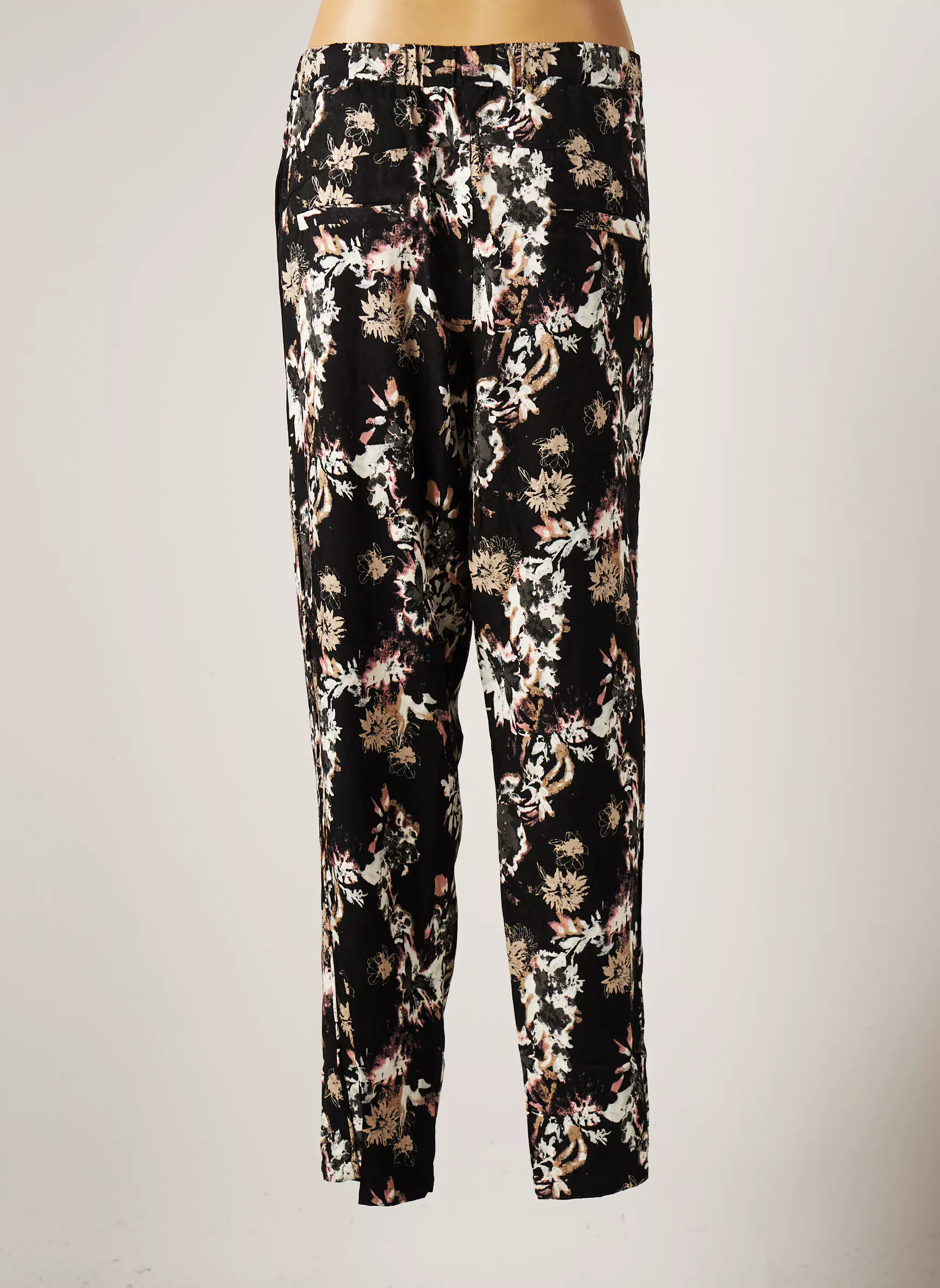 Nu Pantalon7 8 Femme couleur noir