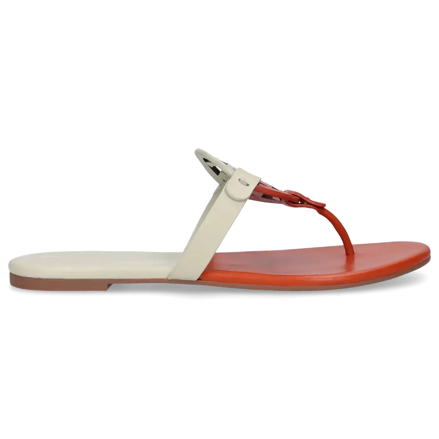 Tory Burch - Zehentrenner MILLER Ziegenleder - beige