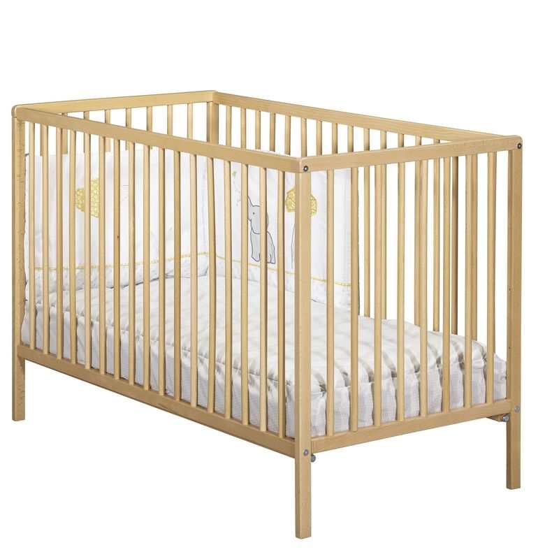 Lit bébé 120x60 First bois