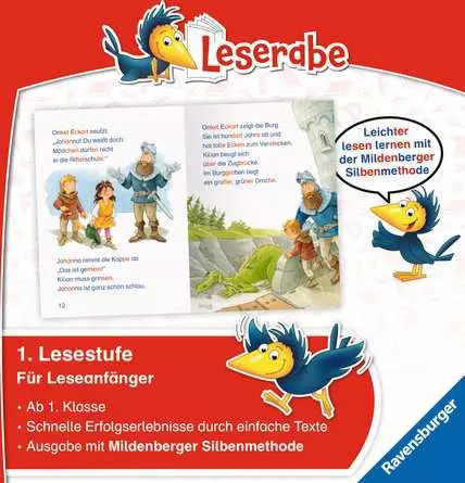 Leserabe mit Mildenberger Silbenmethode: Radau in der Ritterschule