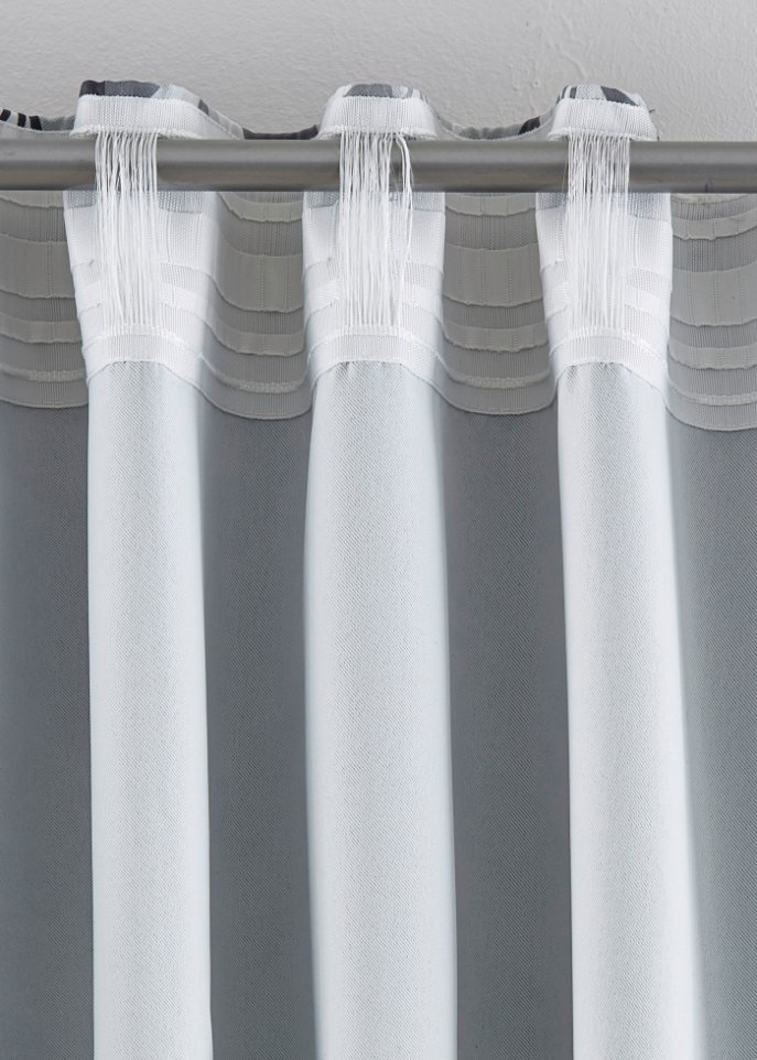 Verdunkelungsvorhang mit recyceltem Polyester (1er Pack)