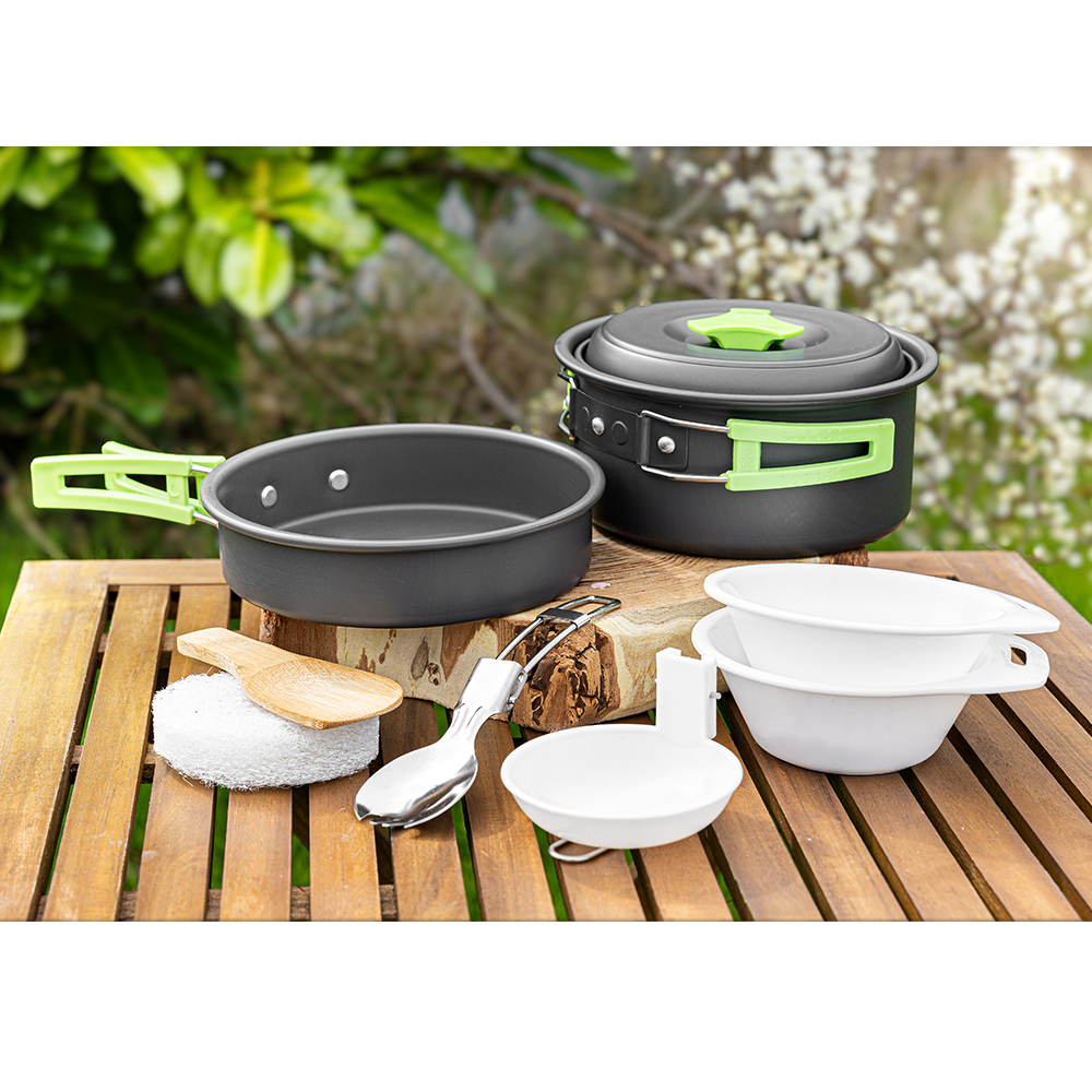 Solax Sunshine Camping-Kochset 9tlg.