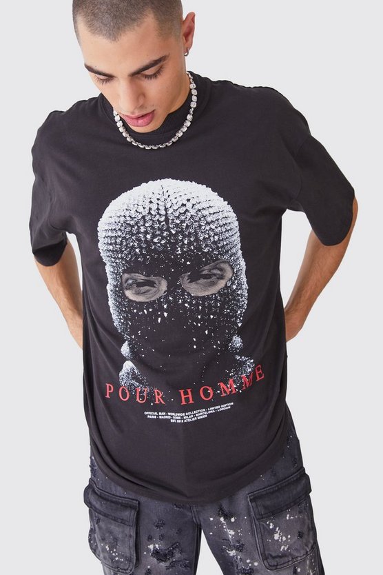 Oversize T-Shirt mit Print