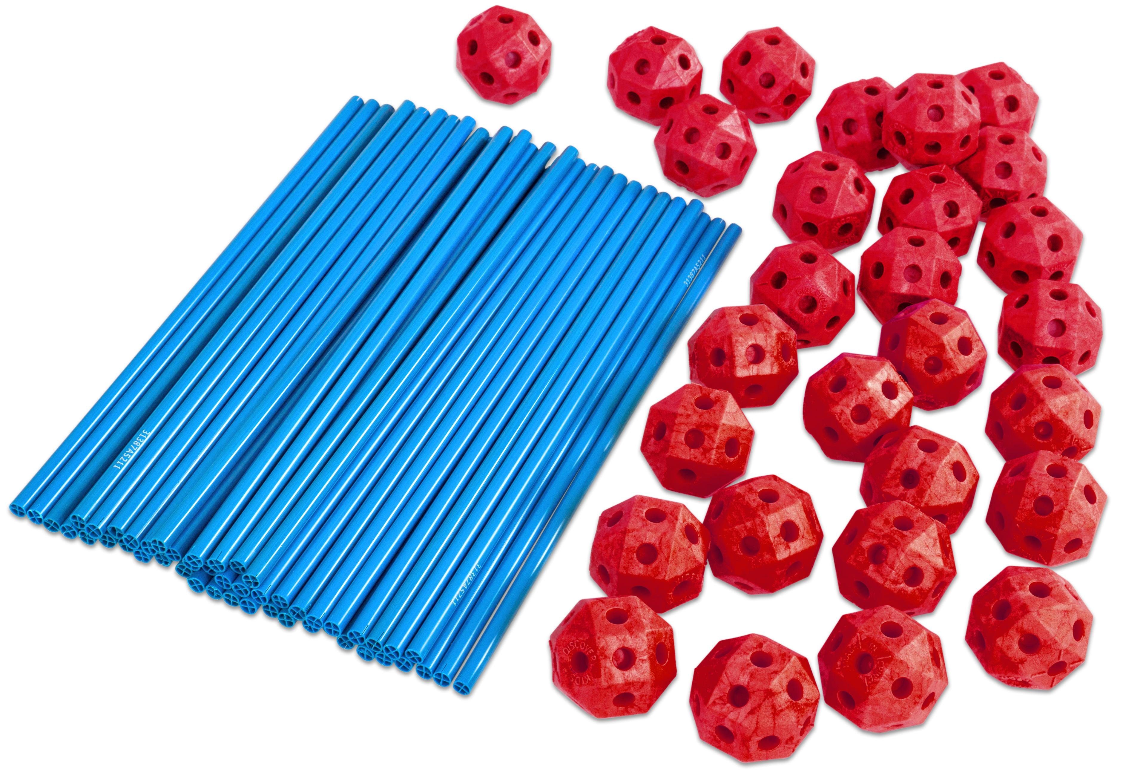 Betzold Lernspielzeug Steckbaukasten groß – XXL – Geometrische Formen bauen, Mathe