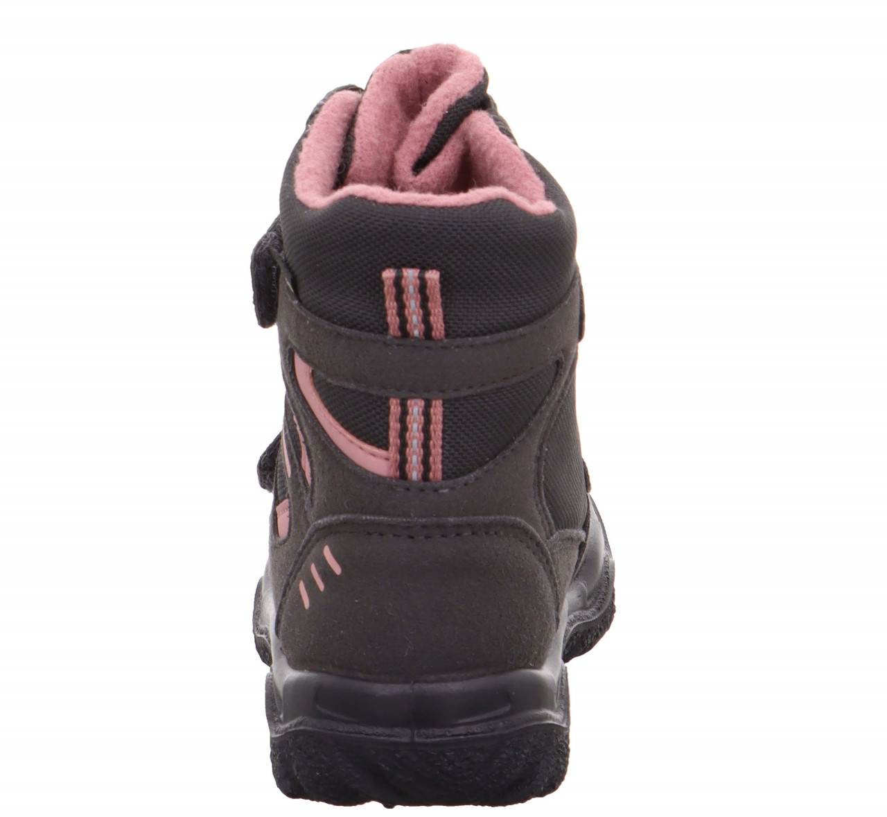 HUSKY - Grau/Rosa Boots mit Klettverschluss