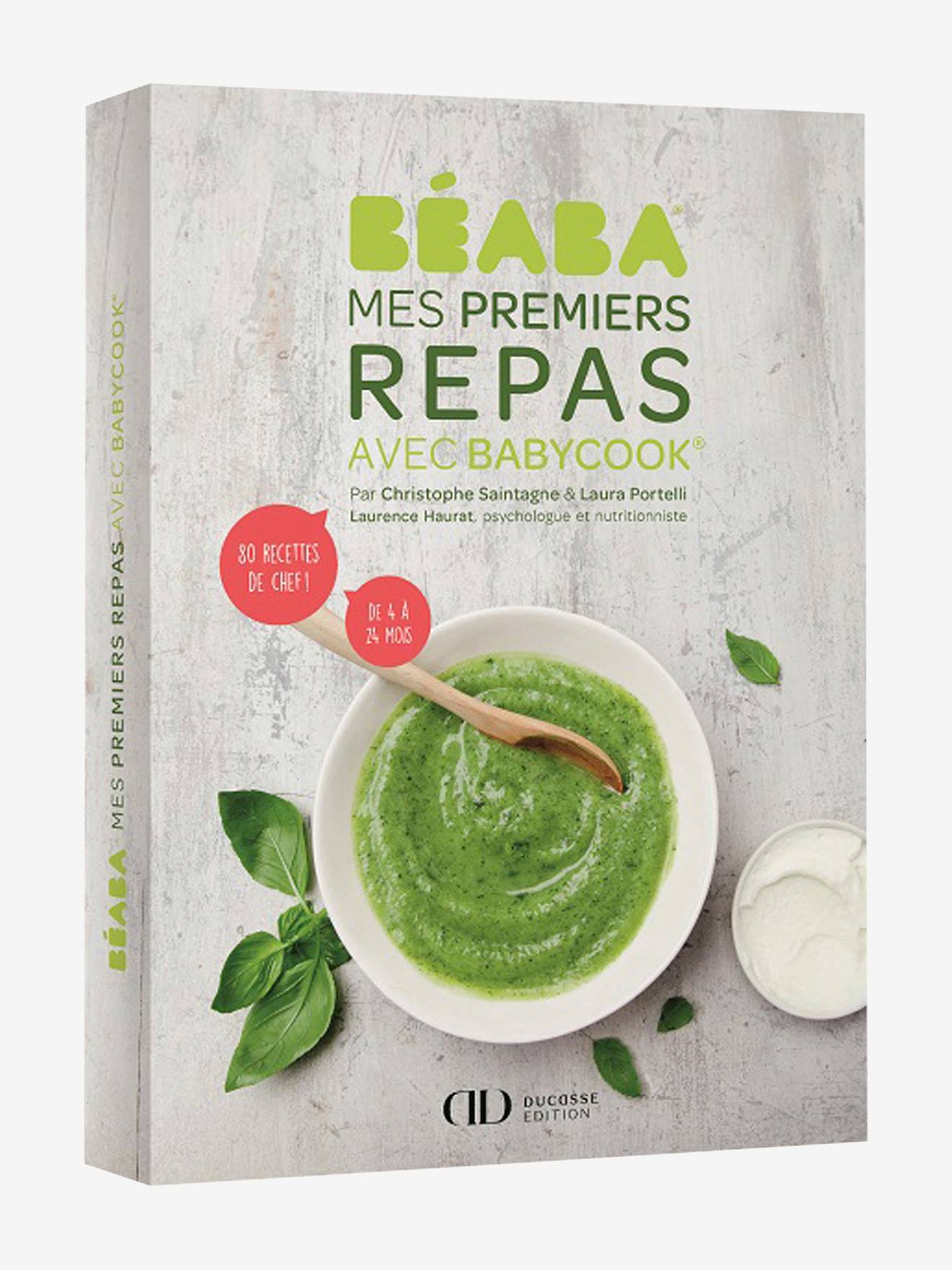 Livre Mes premiers repas avec Babycook® BEABA gris