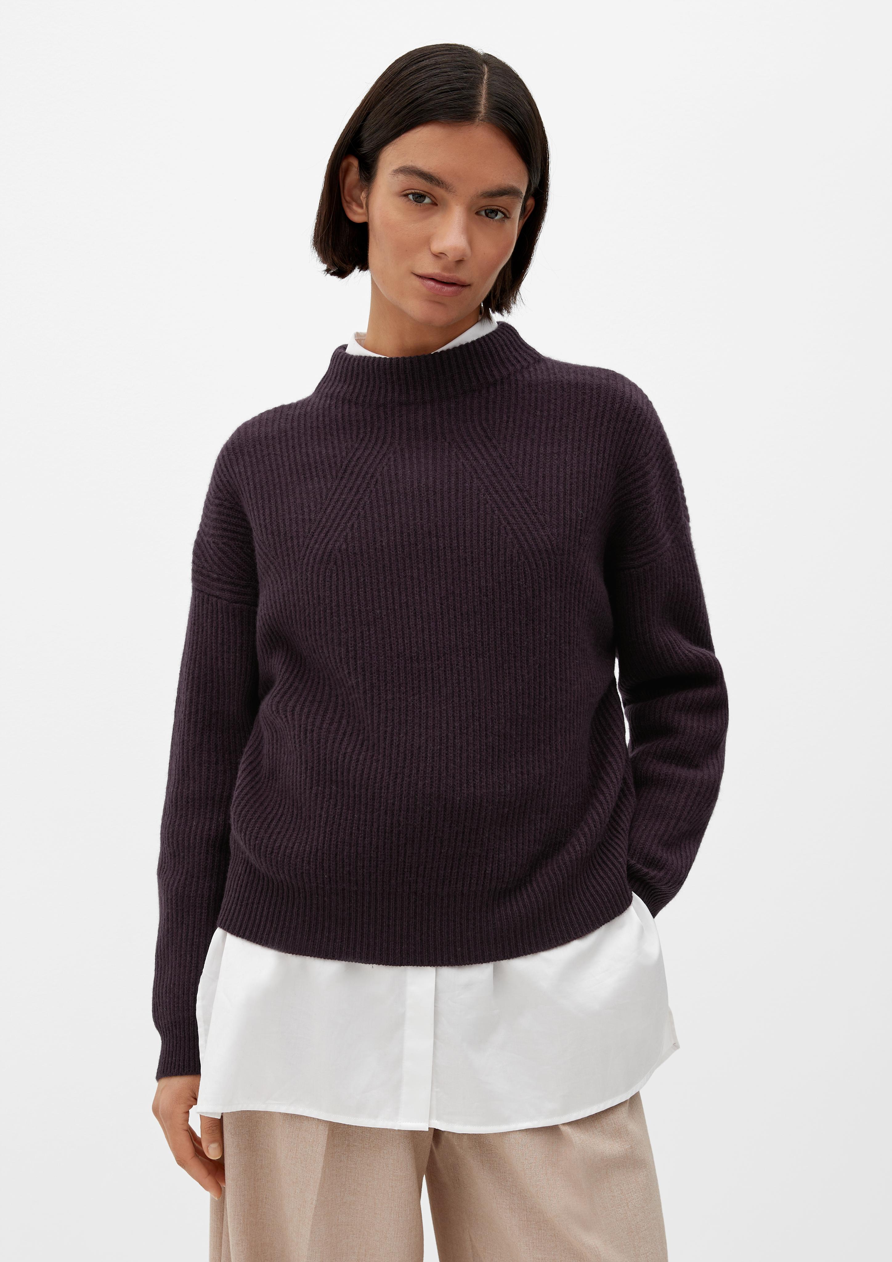 Strickpullover aus Wollmix  2118295-4989
