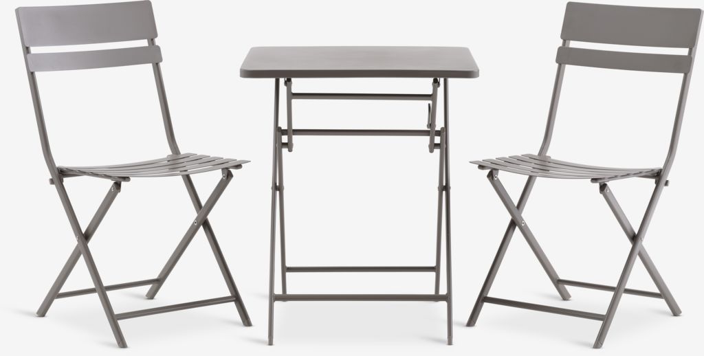 ABORG kafésett ABORG B60xL60 mørk sand